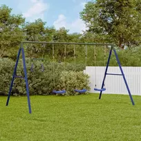 Lauko sūpynių komplektas su sūpynėmis ir trapecija