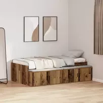 Lovos rėmas Senovinis medis 70 x 190 cm Apdirbta mediena