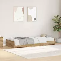 Lovos rėmas Amatininkų ąžuolas 90 x 200 cm Apdirbta mediena
