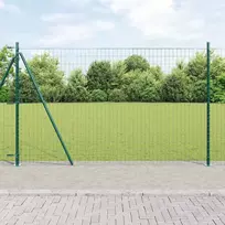 Suvirinta vielos tvora su betono baze 10 x 1,5 m (P x A)