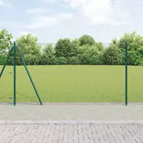 Suvirinta vielos tvora su betono baze