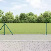 Suvirinta vielos tvora su betono baze 100 x 0,5 m (W x H)