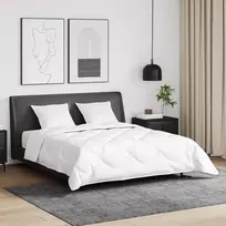 Antklodžių rinkinys su pagalve 3 pcs Balta Plunksna