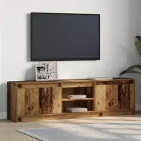 TV vienetai 2 pcs Ruda 180 x 34 x 50 cm Apdirbta mediena