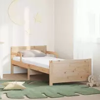 Lovos rėmas su išsiplėčiančiu čiužiniu Ruda 80 x 200 cm