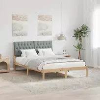 Lovo rėmas su apmuštu galvūgaliu Ruda 160 x 200 cm