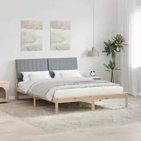 Lovos rėmas Ruda 150 x 200 cm Kietos pušies mediena