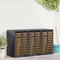 Rato konteinerių laikymas 3 konteineriams 340 x 77.5 x 115.5 cm