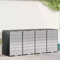 Rato konteinerių laikymas 3 konteineriams 340 x 77.5 x 115.5 cm