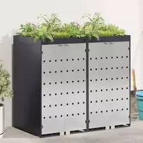 Rato konteinerių laikymas 3 konteineriams 340 x 77.5 x 115.5 cm