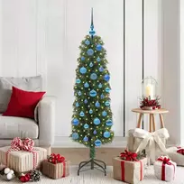 Dirbtinė Kalėdų eglutė Žalia 150 cm PVC, plienas ir plastikas