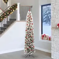 Dirbtinė Kalėdų eglutė Žalia 240 cm PVC, plienas ir plastikas