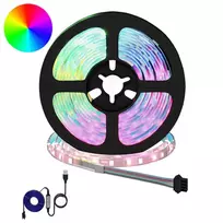 LED juosta 2 pcs Juoda ir permatoma 2500 mm Varis ir plastikas