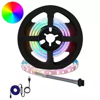 LED juosta 2 pcs Juoda ir permatoma 550 mm Varis ir plastikas