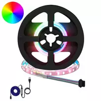 LED juosta 2 pcs Juoda ir permatoma 250 mm Varis ir plastikas