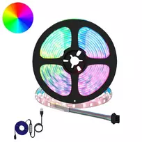 LED juosta 2 pcs Juoda ir permatoma 4700 mm Varis ir plastikas