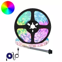 LED juosta 2 pcs Juoda ir permatoma 4000 mm Varis ir plastikas