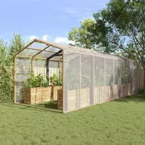 Augalų uždangalas Skaidrus 6 x 12 m PE