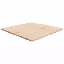 Stalviršis, 90x90x2,5cm, neapdorotas ąžuolo medienos masyvas