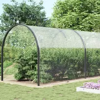 Augalų uždangalas Skaidrus 8 x 8 m PVC