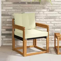 Lauko sofa Kietasis akacijos medis ir Textilene