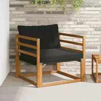 Lauko sofos komplektas Kietasis akacijos medis ir Textilene