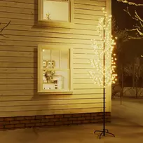 LED medis su vyšnių žiedais, 300cm, 368 šiltos baltos LED