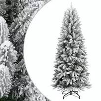 Dirbtinė Kalėdų eglutė su sniegu, 210cm, PVC ir PE