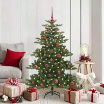 Dirbtinė Sulankstoma Kalėdų Eglutė Žalia 150 cm PVC ir Plienas