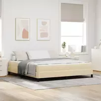 Kiemas lova Kreminė 180 x 200 cm audinys