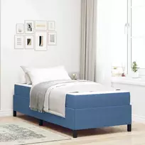 Lovos rėmas su čiužiniu Mėlyna 80 x 200 cm audinys