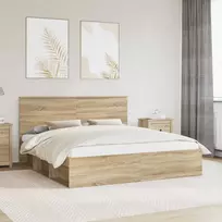 Lovos rėmas Sonoma 180 x 200 cm Kietos pušies mediena