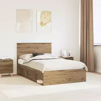 Lovos rėmas Meistrų ąžuolas 120 x 190 cm Kietos pušies mediena
