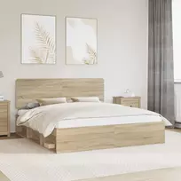 Lovos rėmas Sonoma 180 x 200 cm Kietos pušies mediena