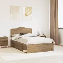 Lovos rėmas Meistrų ąžuolas 135 x 190 cm Kietos pušies mediena