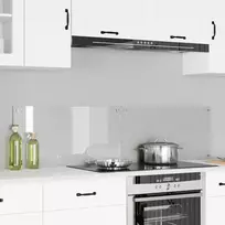 Virtuvės atbraila 2 pcs Skaidrus 80 x 40 cm grūdintas stiklas