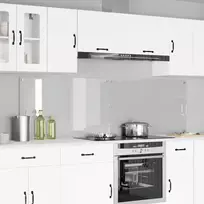 Virtuvės atbraila 2 pcs Skaidrus 100 x 60 cm grūdintas stiklas