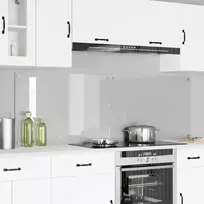 Virtuvės atbraila 2 pcs Skaidrus 90 x 60 cm grūdintas stiklas