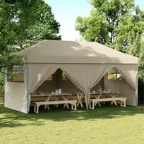 Šalies Palapinė Pop-up Taupe 580 x 292 x 315 cm
