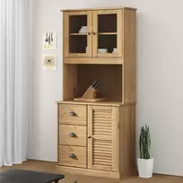 Spintelės viršus VIGO, 78x30x100cm, pušies medienos masyvas