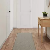 Kilimas-takelis, platina, 50x250cm, sizalio imitacija