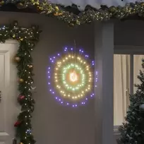 Kalėdinis šviestuvas fejerverkas, 140 spalvotų LED, 17cm