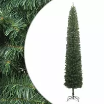 Siaura Kalėdų eglutė su stovu, 300cm, PVC