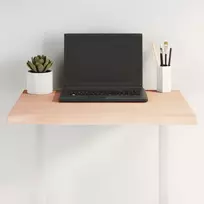 Stalviršis, 60x40x2cm, ąžuolo medienos masyvas, su gyvu kraštu