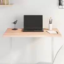 Stalviršis, 80x40x2cm, ąžuolo medienos masyvas, su gyvu kraštu