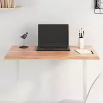 Stalviršis, šviesiai rudas, 80x50x2cm, ąžuolo medienos masyvas