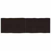 Stalviršis, tamsiai ruda, 160x50x(2-4) cm, medienos masyvas