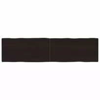 Stalviršis, tamsiai ruda, 160x40x(2-4) cm, medienos masyvas