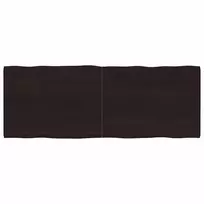 Stalviršis, tamsiai ruda, 160x60x(2-4) cm, medienos masyvas