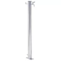 Vandens kolonėlė sodui, 40cm, nerūdijantis plienas, apskrita